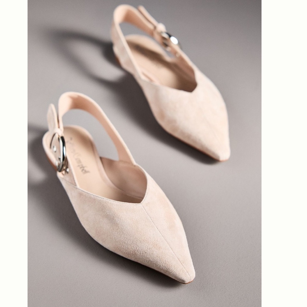 NIB Jeffrey Campbell Scone slingback flat